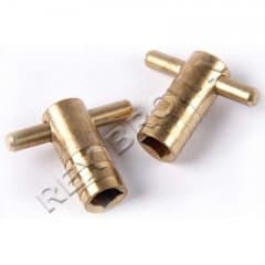 2Pc Air Key Brass