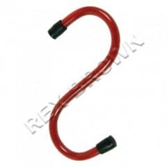 4.5" Plastic Coated Large 'S' Hook - Bulk Pack 10pcs