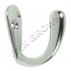 Brass Robe Hook - Pre Pack 1pcs