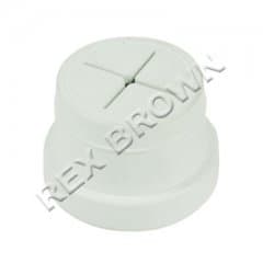 Single Self-Adhesive Towel Holder, White - Pre Pack 1pcs