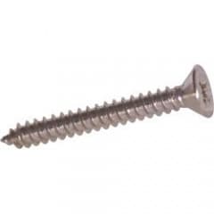 TIMCO 1 1/4"x 8 Steel Countersunk Screws Pre Pack - 10pcs