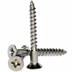 TIMCO 1 1/2" X 10 Steel Countersunk Screws Pre Pack - 10pcs