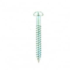 Securit Round Head Zp Twinthread Screws 4 X 1/2" 3 X 13mmpk55 (s8201)
