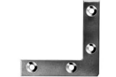 Corner Plate 3'' ZP Box50