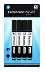 4 Permanent Markers