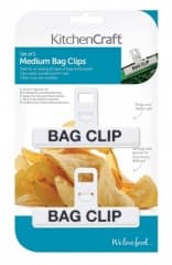 Kitchen Craft Medium Plastic Bag Clips 2pc