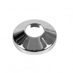 Pipe Rose Chrome Plastic to Fit 15mm Pipes